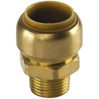 Sanitaire-distribution - Kupfer Steckfitting Tectite Übergang Außengewinde 12 mm - 3/8' dvgw von SANITAIRE-DISTRIBUTION