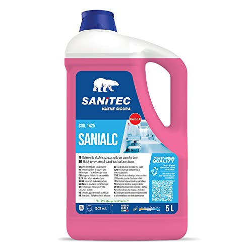 Sanitec Sanialc, Reinigungskonzentrat für verschiedene Oberflächen, 5 kg von SANITEC igiene sicura