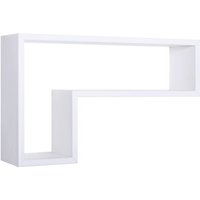 Sanitec - Dekorativer wandregal mod. Lettera farbe weiss Sanitec - Dekorativer wandregal mod. Lettera farbe weiss von SANITEC