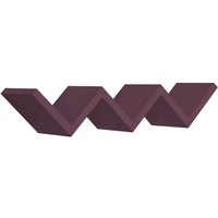 Dekorativer wandregal mod. Saetta farbe aubergine von SANITEC