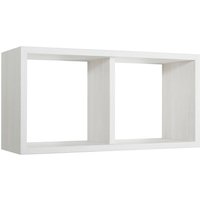 Rechteckiges wandregal mit 2 fächern mod. Morgana Maxi farbe eiche gebleicht Rechteckiges wandregal mit 2 fächern mod. Morgana Maxi farbe eiche gebleicht von SANITEC