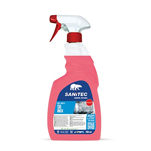 Sanitec Entfetter Spezialreiniger Spray 750 ml von SANITEC igiene sicura