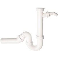 Sanitop-wingenroth Gmbh&co Kg - Kunststoff-Siphon, P-Form1 1/2'x40 WAS-Anschluss von SANITOP-WINGENROTH GMBH & CO KG