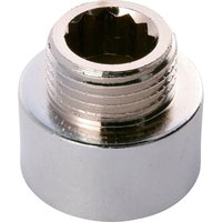 Reduzier-Stück verchr. 3/8'A x 1/2'I von SANITOP WINGENROTH