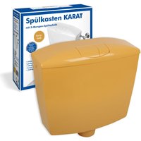 Sanitop-Wingenroth Spülkasten Karat Tiefspülkasten mit Zwei-Mengen-Technik 3,5 oder 6 - 9 l Geräuscharm und vollisoliert Variabler Anschluss Curry Sanitop-Wingenroth Spülkasten Karat Tiefspülkasten mit Zwei-Mengen-Technik 3,5 oder 6 - 9 l Geräuscharm und vollisoliert Variabler Anschluss Curry von SANITOP WINGENROTH