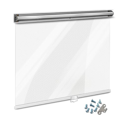 Transparentes Kunststoff-Rollo,mit Griff Frischhaltender Staubdichter Rollo,Lebensmittelqualität PET-Material,Thekenvorhang for Gefrier,Vitrine,Feinkostschrank,Breite x Höhe (70cm x 220cm) von SANJIAOJIA
