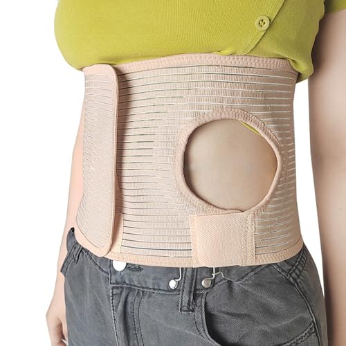 SANJSJHXJ Umbilical Hernia Belt,Ostomy Stabilizer Abdominal Band Medical Grade Compression for Men Women After Surgery Stoma Bag Support Adjustable Breathable Elastic SANJSJHXJ Umbilical Hernia Belt,Ostomy Stabilizer Abdominal Band Medical Grade Compression for Men Women After Surgery Stoma Bag Support Adjustable Breathable Elastic von SANJSJHXJ