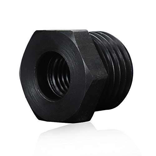 SANKUAI 1 stück Drehmaschine Spindeladapter 1 8TPI / M33 x 3,5 bis M18 x 2.5 Gewindefutter Insert Adapter Holzdrehwerkzeug Zubehör (Farbe : M33) von Sankuai