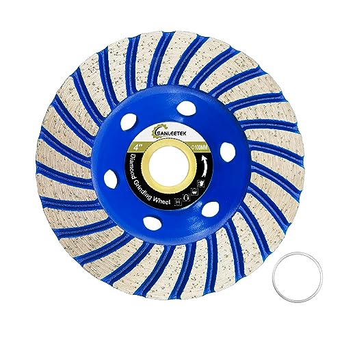 Diamantschleifteller 100mm Turbo Reihe Diamantschleiftopf für Polieren und Reinigen Granit Marmor Beton Mauerwerk Kunststein für Winkelschleifer SANLEETEK Diamantschleifteller 100mm Turbo Reihe Diamantschleiftopf für Polieren und Reinigen Granit Marmor Beton Mauerwerk Kunststein für Winkelschleifer SANLEETEK von SANLEETEK