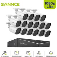 1080P Überwachungskamera System 16CH dvr Bewegungserkennung Nachtsicht Videoüberwachungsset Kamera System - Sannce 1080P Überwachungskamera System 16CH dvr Bewegungserkennung Nachtsicht Videoüberwachungsset Kamera System - Sannce von SANNCE