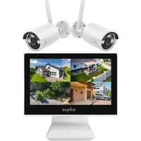 10CH 5MP Überwachungskameras SetAussen,10,1'' LCD-Monitor Wireless NVR,2 ip Kameras Bewegungserkennung Remote APP,4TB - Sannce 10CH 5MP Überwachungskameras SetAussen,10,1'' LCD-Monitor Wireless NVR,2 ip Kameras Bewegungserkennung Remote APP,4TB - Sannce von SANNCE