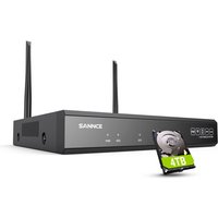 10CH Drahtloses Videoüberwachungssystem 5MP H.264+ Video für die Heimüberwachung PoE-Netzwerksystem Dual-Mode-WLAN-Unterstützung Alexa – 4 tb 10CH Drahtloses Videoüberwachungssystem 5MP H.264+ Video für die Heimüberwachung PoE-Netzwerksystem Dual-Mode-WLAN-Unterstützung Alexa – 4 tb von SANNCE