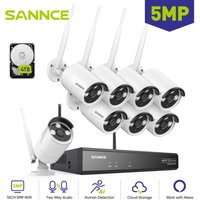 5MP Überwachungskamera Set Aussen wlan 8×Kamera Smart ir Nachtsicht Fernzugriff Videoüberwachungssets 4TB - Sannce 5MP Überwachungskamera Set Aussen wlan 8×Kamera Smart ir Nachtsicht Fernzugriff Videoüberwachungssets 4TB - Sannce von SANNCE