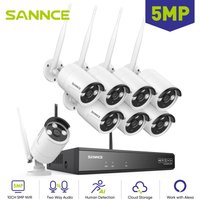 5MP Überwachungskamera Set Aussen wlan 8×Kamera Smart ir Nachtsicht Fernzugriff Videoüberwachungssets - Sannce 5MP Überwachungskamera Set Aussen wlan 8×Kamera Smart ir Nachtsicht Fernzugriff Videoüberwachungssets - Sannce von SANNCE