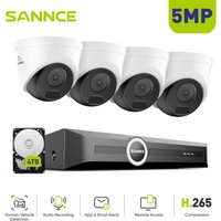8-Kanal 3MP PoE-Sicherheitssystem, 6MP nvr, S+265, Fahrzeug-Personenerkennung, Fernzugriff, 4TB hdd - Sannce 8-Kanal 3MP PoE-Sicherheitssystem, 6MP nvr, S+265, Fahrzeug-Personenerkennung, Fernzugriff, 4TB hdd - Sannce von SANNCE