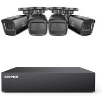 SANNCE 1080P Überwachungskamera Aussen Set 8CH DVR mit 4 Kameras Bewegungserkennung Nachtsicht Email Alarm CCTV Kit SANNCE 1080P Überwachungskamera Aussen Set 8CH DVR mit 4 Kameras Bewegungserkennung Nachtsicht Email Alarm CCTV Kit von SANNCE