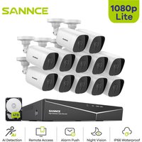 16CH Überwachungskamera 16CH dvr ir Nachtsicht Kamera Bewegungserkennung Videoüberwachungsset System 4TB - Sannce 16CH Überwachungskamera 16CH dvr ir Nachtsicht Kamera Bewegungserkennung Videoüberwachungsset System 4TB - Sannce von SANNCE