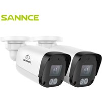 SANNCE 5MP Full HD PoE IP-Sicherheitskamera mit Nachtsicht, erweiterter Erkennung und IP67-Schutz von SANNCE