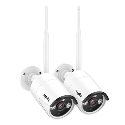 SANNCE WLAN Kamera Set 2 Stück 3MP nur für SANNCE 3MP WLAN Überwachungskamera System SANNCE WLAN Kamera Set 2 Stück 3MP nur für SANNCE 3MP WLAN Überwachungskamera System von SANNCE