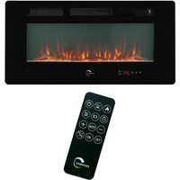 Elektrokamin mit LED-Flammeneffekt Valtaia Plat Sannover 2000 W / 102 cm von SANNOVER