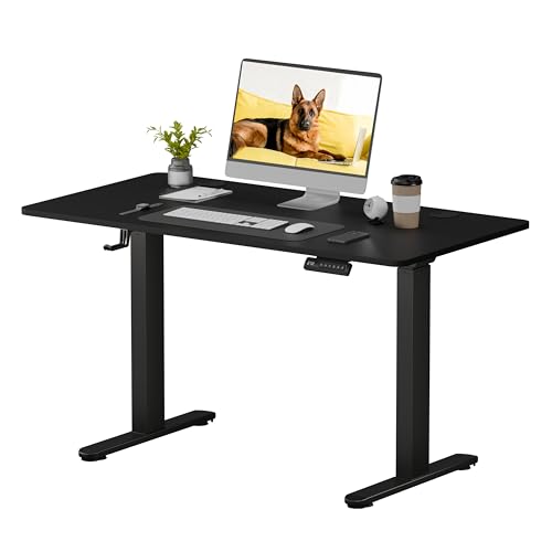 SANODESK Q1 Pro Sitz- und Stehschreibtisch, 110 x 54 cm, mit 2 leistungsstarken Motoren, Belastung 120 kg, elektrisch, höhenverstellbar, stabil, Stehtisch mit Memory-Funktion und SANODESK Q1 Pro Sitz- und Stehschreibtisch, 110 x 54 cm, mit 2 leistungsstarken Motoren, Belastung 120 kg, elektrisch, höhenverstellbar, stabil, Stehtisch mit Memory-Funktion und von SANODESK