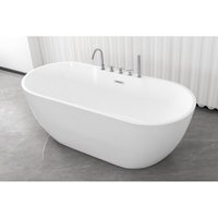 Freistehende Badewanne ARUBA chrom 170x75x58 cm Freistehende Badewanne ARUBA chrom 170x75x58 cm von SANOTECHNIK