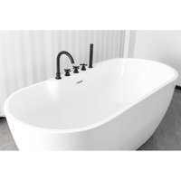 Freistehende Badewanne ARUBA schwarz 170x75x58 cm Freistehende Badewanne ARUBA schwarz 170x75x58 cm von SANOTECHNIK
