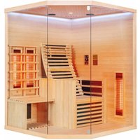 Infrarotkabine CARBON 3 für 2 Personen von SANOTECHNIK