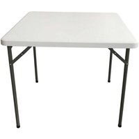 Tisch faltbar weiß 86x86x74 cm Tisch faltbar weiß 86x86x74 cm von SANOTECHNIK