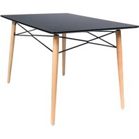 Tisch schwarz 120x80 cm Tisch schwarz 120x80 cm von SANOTECHNIK