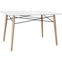 Tisch weiß 120x80 cm Tisch weiß 120x80 cm von SANOTECHNIK