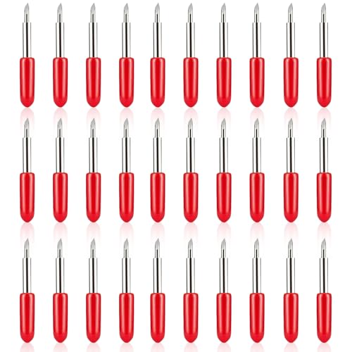 Ersatzklingen für Explore Air Schneidklinge 30 Stück Explore Air 2 Air 3 Maker Vinyl Cutter Klingen Plotter Schriftzüge Ersatzklingen für Plotter Vinyl-Schneidemaschinen von SANOU