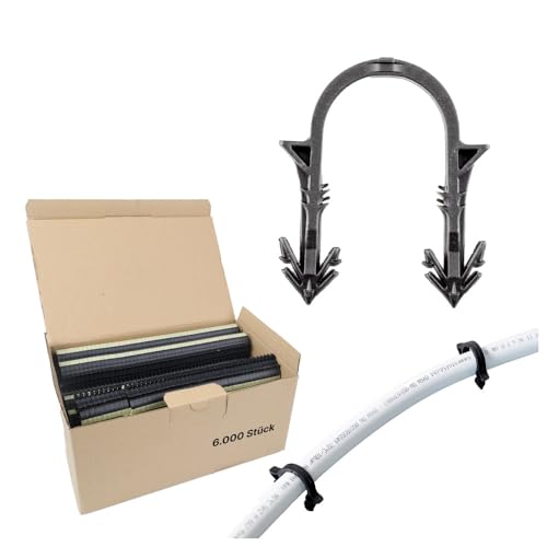 Sanpro Tackernadeln, Heizrohrhalter für Fußbodenheizung, Anzahl 6.000 Stück (Heizrohhalter Halter Rohr Rohrhalter Fußbodenheizung Wandheizung Heizung Setzgerät Tackergerät) (Pack à 6.000 Stück) Sanpro Tackernadeln, Heizrohrhalter für Fußbodenheizung, Anzahl 6.000 Stück (Heizrohhalter Halter Rohr Rohrhalter Fußbodenheizung Wandheizung Heizung Setzgerät Tackergerät) (Pack à 6.000 Stück) von Sanpro