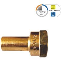 Sanpro - Pressfitting Kupfer Einsteckstück mit Innengewinde, Größe v 15 - 3/8 von SANPRO