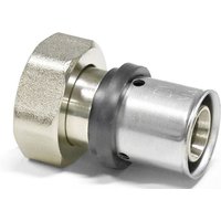 Sanpro Pressfitting Übergangsverschraubung + IG Eurokonus, Größe 20x2, vernickelt Sanpro Pressfitting Übergangsverschraubung + IG Eurokonus, Größe 20x2, vernickelt von SANPRO