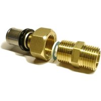 Sanpro - Pressfitting Übergangsverschraubung Außengewinde, Größe 32x3 - Gewinde 1 von SANPRO