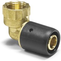 Steckfitting 90° Winkel - Bogen + Innengewinde - dvgw, Gewinde 3/4'', Größe 16x2 - Sanpro Steckfitting 90° Winkel - Bogen + Innengewinde - dvgw, Gewinde 3/4'', Größe 16x2 - Sanpro von SANPRO