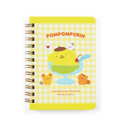 Sanrio 091596 B7 Ring Notebook, Pompompurin, Pompompurin, 5.0 x 3.9 x 0.6 inches (12.8 x 10 x 1.5 cm), Character von SANRIO
