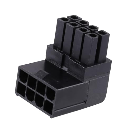 Desktop Mainboard CPU 8Pin Power Adapter Main Board 8pin to 8pin 90Degree Servolenkung Connector 90° Adapter von SANRLO
