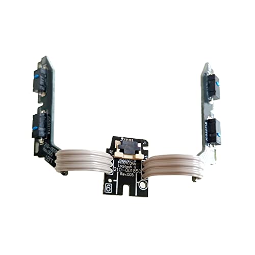 SANRLO 1 Set Maus-Reparaturteile für G-Maus, Seitentasten, Motherboard, Leiterplatte, flexibles Kabel, G-Maus, Seitentasten, Ersatz von SANRLO