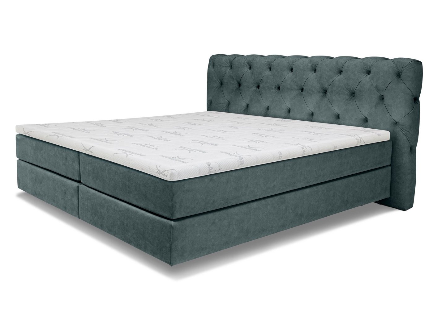 SANSIBAR Living Boxspringbett Boxspringbett SANSIBAR LANGEOOG Box-Spring-Bett Doppelbett von SANSIBAR Living