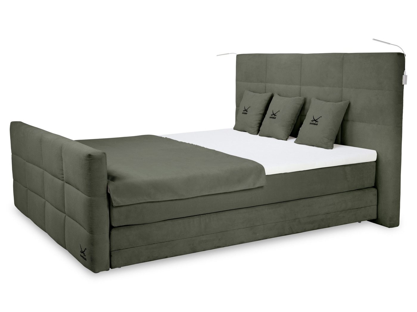 SANSIBAR Living Boxspringbett Boxspringbett SANSIBAR BILLUND Box-Spring-Bett Doppelbett SANSIBAR Living Boxspringbett Boxspringbett SANSIBAR BILLUND Box-Spring-Bett Doppelbett von SANSIBAR Living