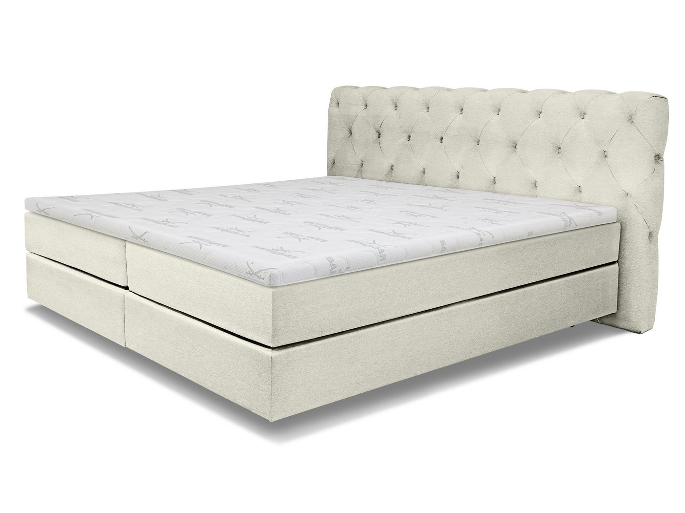 SANSIBAR Living Boxspringbett Boxspringbett SANSIBAR Langeoog Box-Spring-Bett Doppelbett SANSIBAR Living Boxspringbett Boxspringbett SANSIBAR Langeoog Box-Spring-Bett Doppelbett von SANSIBAR Living