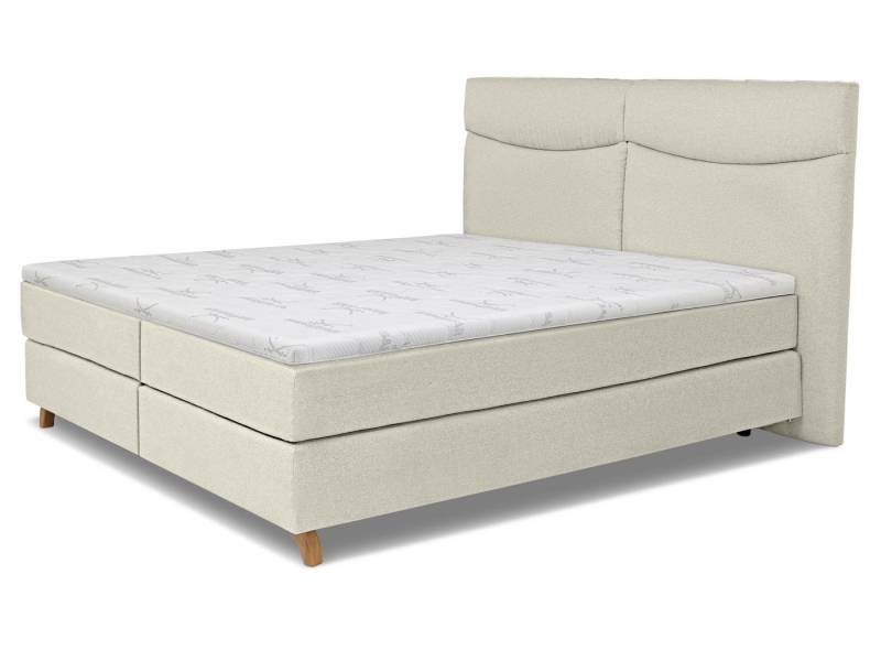 SANSIBAR Living Boxspringbett Boxspringbett SANSIBAR Langeoog Box-Spring-Bett Doppelbett von SANSIBAR Living