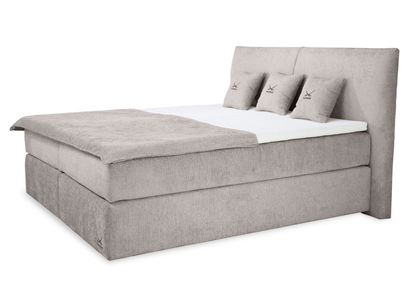SANSIBAR Living Boxspringbett Boxspringbett SANSIBAR VIBORG Box-Spring-Bett Doppelbett SANSIBAR Living Boxspringbett Boxspringbett SANSIBAR VIBORG Box-Spring-Bett Doppelbett von SANSIBAR Living