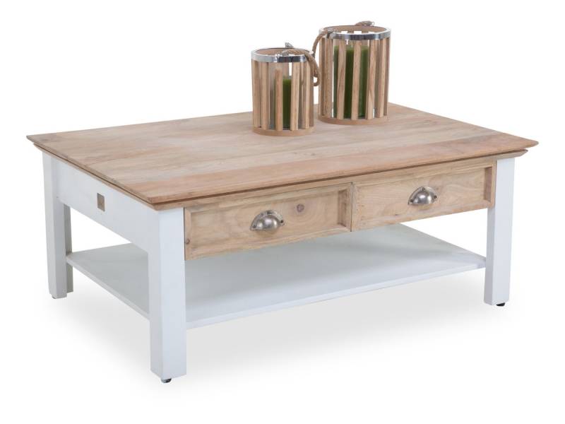 SANSIBAR Living Couchtisch Couchtisch SANSIBAR THORSTED BHT 111x44x76 cm braun Wohnzimmertisch von SANSIBAR Living