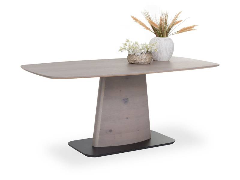 SANSIBAR Living Esstisch Esstisch SANSIBAR HELGOLAND BL 90x180 cm braun Esszimmertisch von SANSIBAR Living