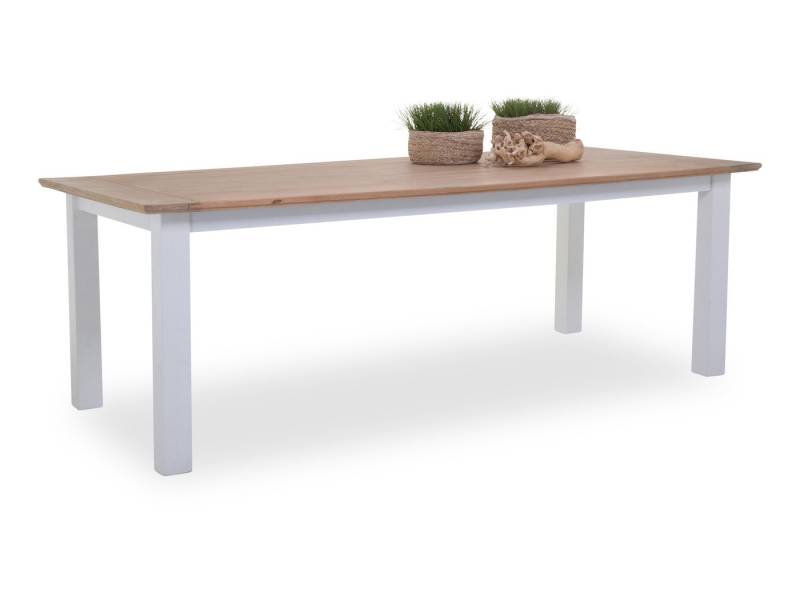 SANSIBAR Living Esstisch Esstisch SANSIBAR THORSTED BHT 220x76x100 cm braun Esszimmertisch von SANSIBAR Living
