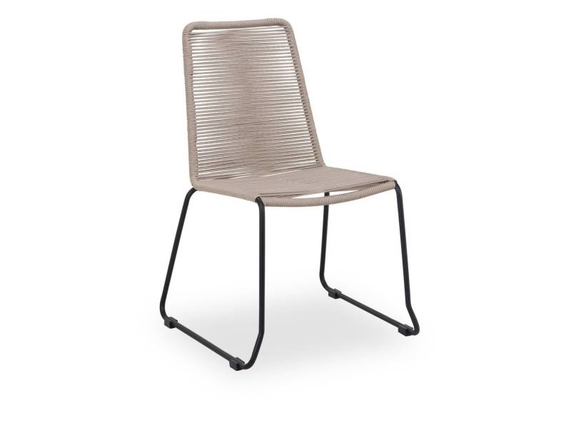 SANSIBAR Living Gartenstuhl Gartenstuhl SANSIBAR NORDEROOG BHT 67x102x61 cm beige Stapelstuhl von SANSIBAR Living