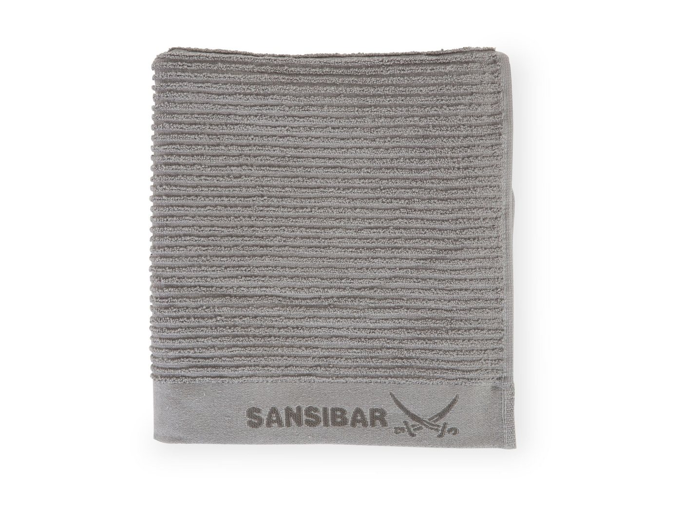 Sansibar Sylt Handtücher Handtuch SANSIBAR COAST (LB 100x50 cm) LB 100x50 cm grau Handtücher von Sansibar Sylt